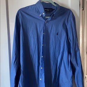 Blue Ralph Lauren Button Down =Classic Fit=